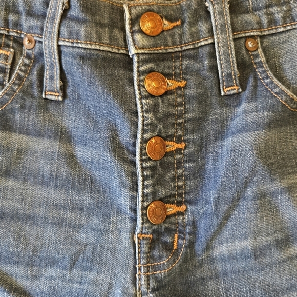 NWOT Madewell Button Up Jeans - Picture 4 of 8